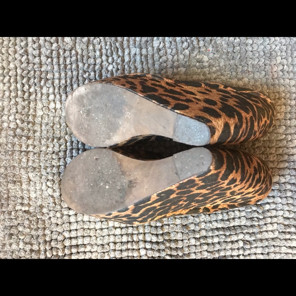 Leopard Print Wedges - Picture 3 of 3